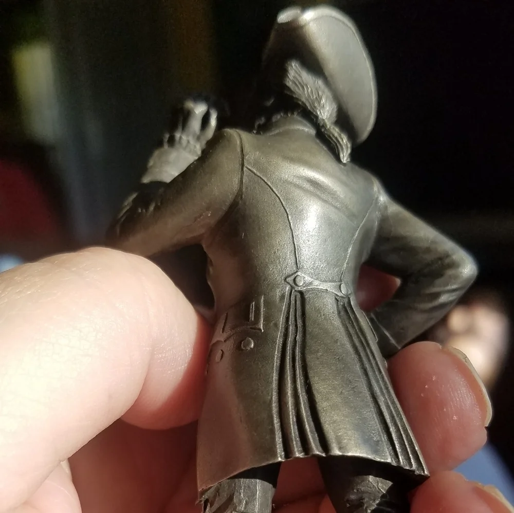 Franklin Mint 1975 Pewter statue